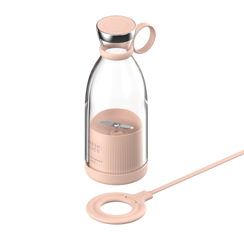 350ml Portable Electric Juicer Blender – USB Rechargeable Mixer Cup for Home & Travel