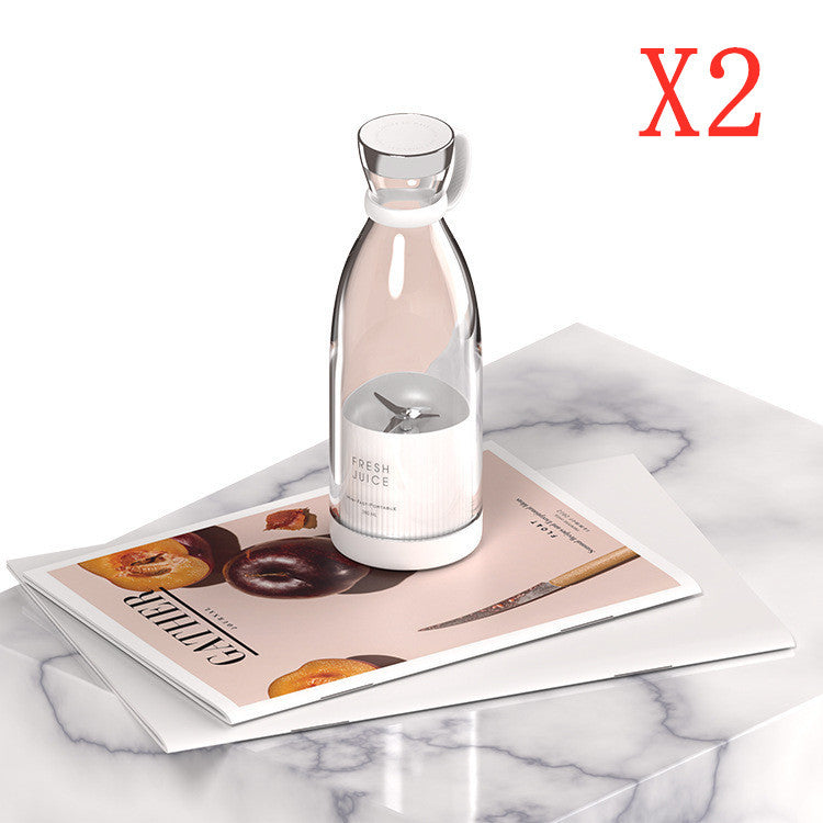 350ml Portable Electric Juicer Blender – USB Rechargeable Mixer Cup for Home & Travel