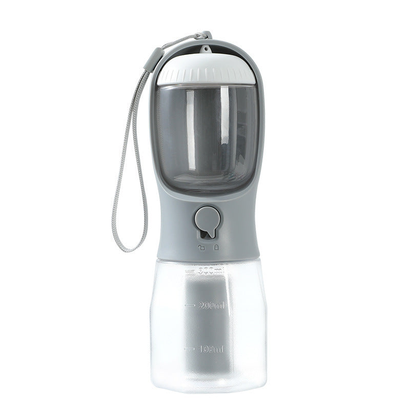 3-in-1 Portable Dog Water Bottle, Bowl & Waste Bag Dispenser