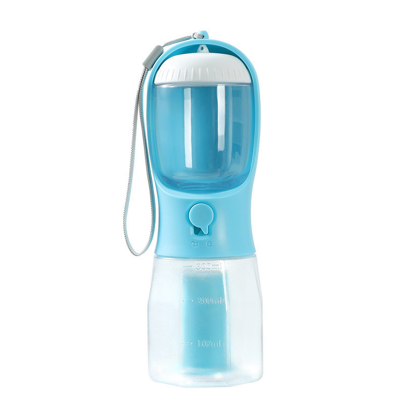 3-in-1 Portable Dog Water Bottle, Bowl & Waste Bag Dispenser