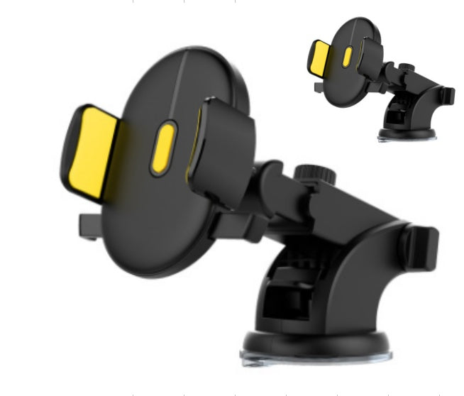 Telescopic Car Phone Holder β Dashboard Mount with Strong Suction Cup