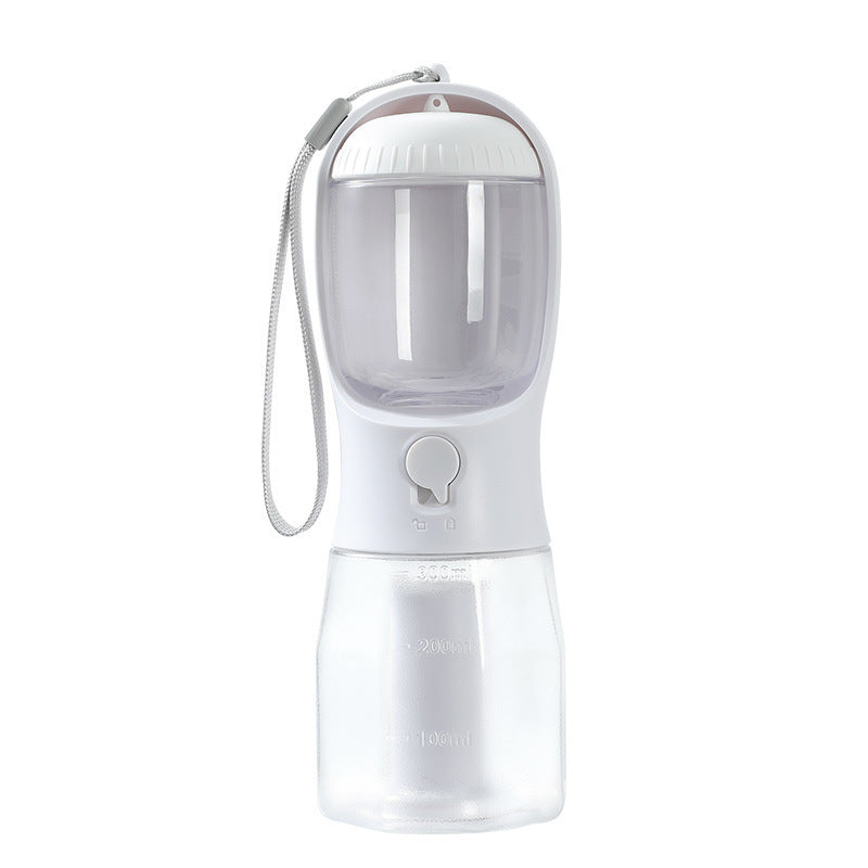 3-in-1 Portable Dog Water Bottle, Bowl & Waste Bag Dispenser
