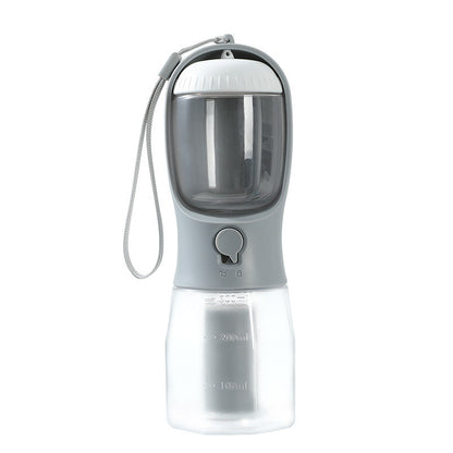 3-in-1 Portable Dog Water Bottle, Bowl & Waste Bag Dispenser