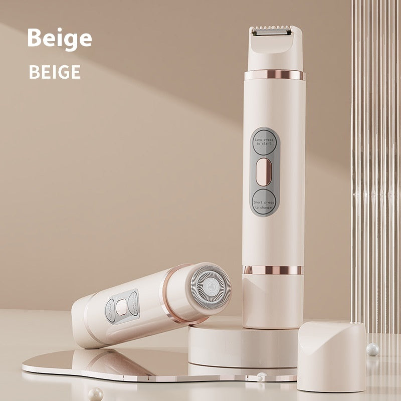 Dual-Head Electric Women’s Shaver – Painless Epilator