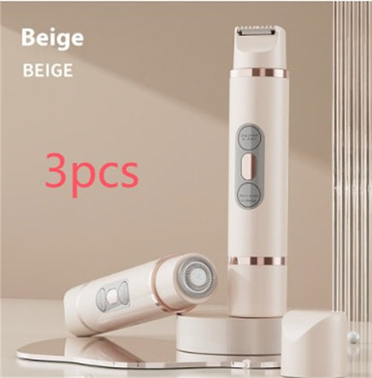 Dual-Head Electric Women’s Shaver – Painless Epilator