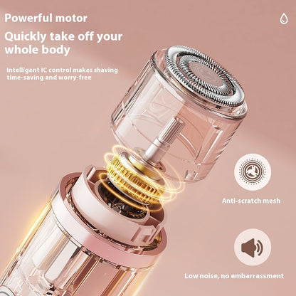 Dual-Head Electric Women’s Shaver – Painless Epilator