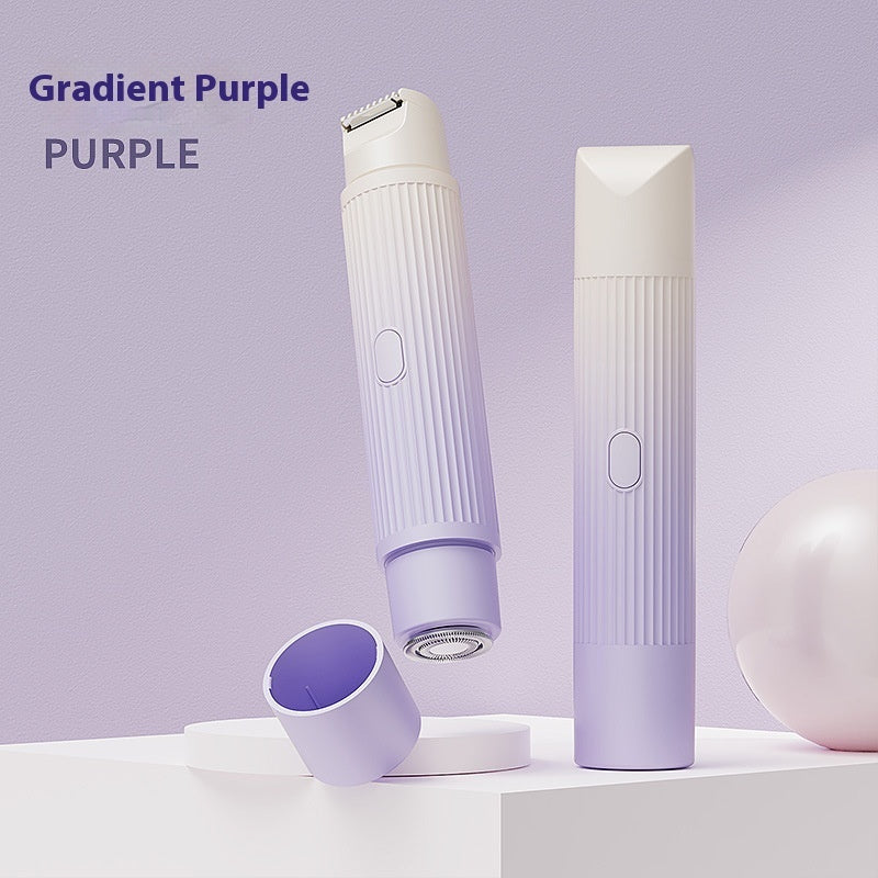 Dual-Head Electric Women’s Shaver – Painless Epilator