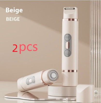 Dual-Head Electric Women’s Shaver – Painless Epilator