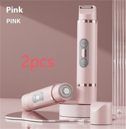 Dual-Head Electric Women’s Shaver – Painless Epilator