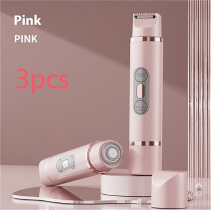 Dual-Head Electric Women’s Shaver – Painless Epilator