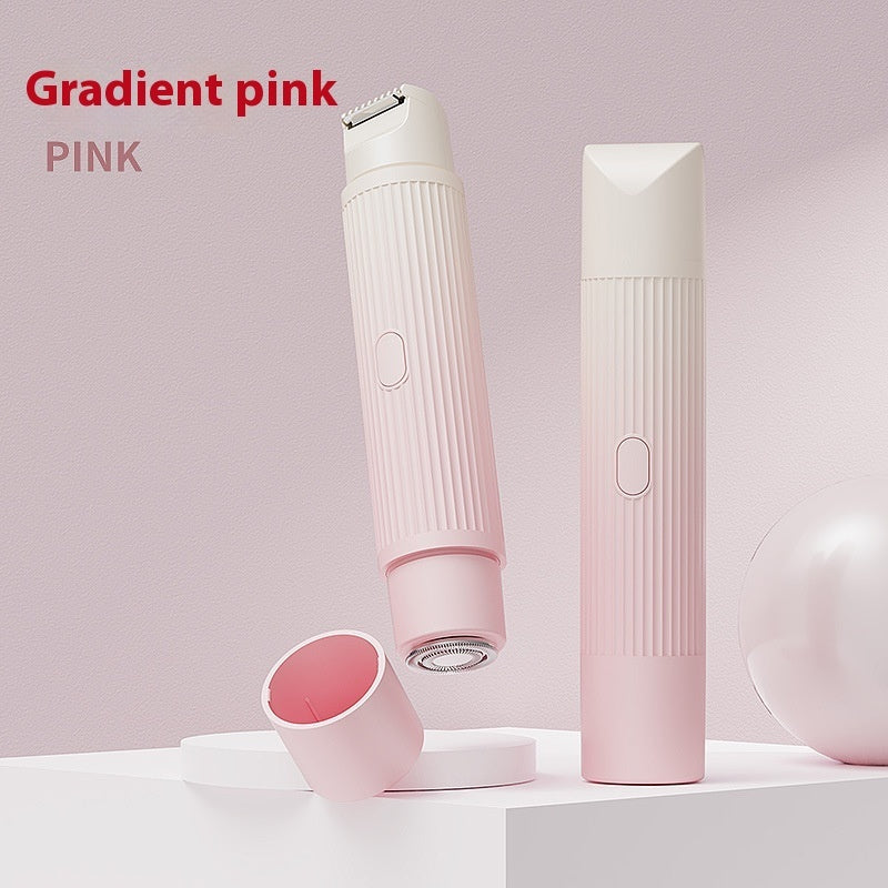 Dual-Head Electric Women’s Shaver – Painless Epilator